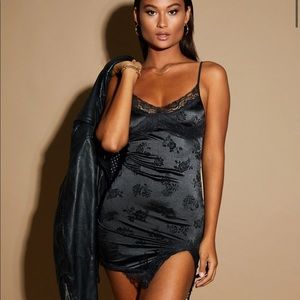 Motel Rocks Dupe: Black Velvet Coti Bodycon Dress